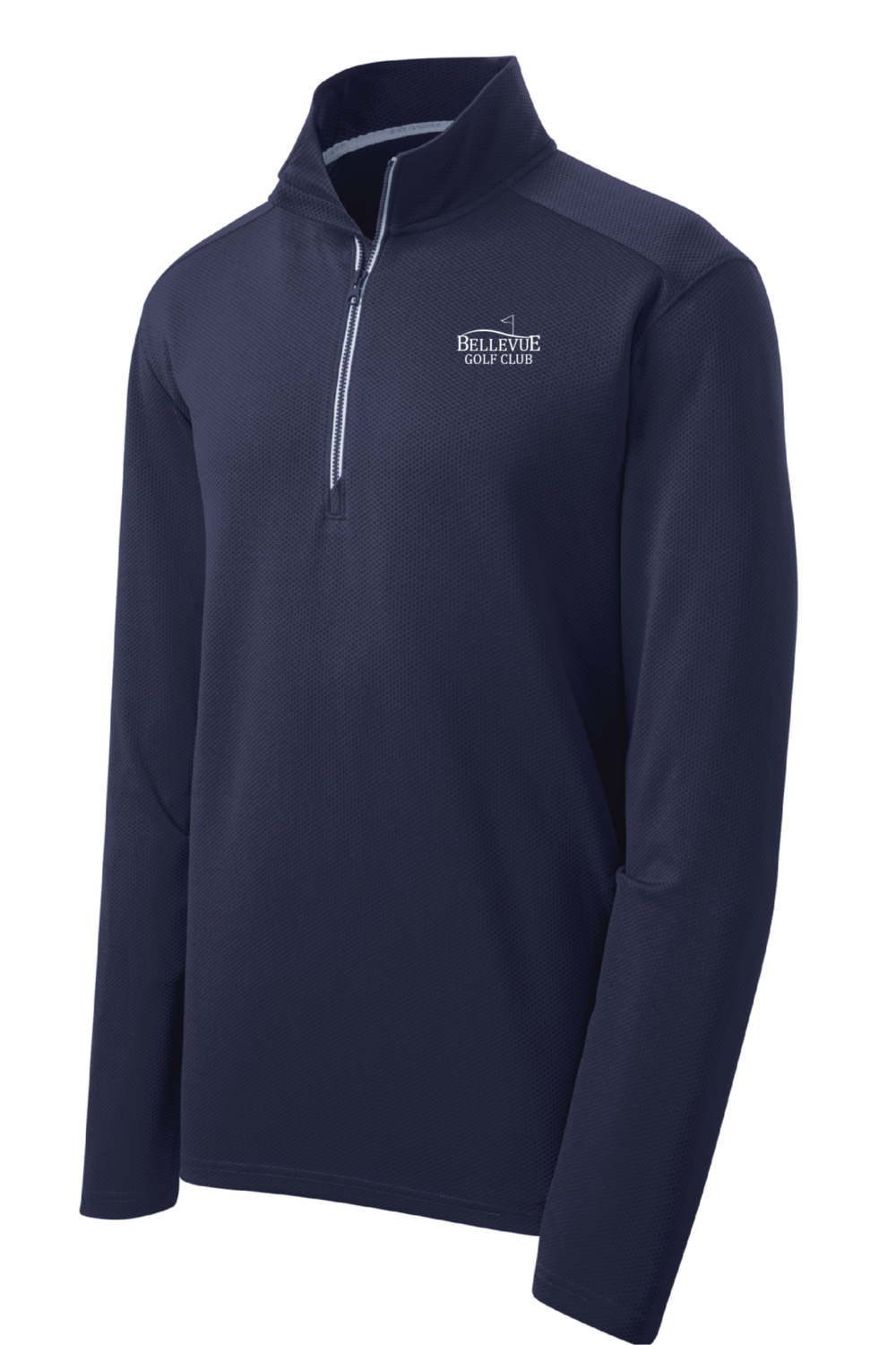 Bellevue Golf Club Men’s Sport-Tek Sport-Wick Textured 1/4 Zip Pullover (6 Color Options) - Image 5