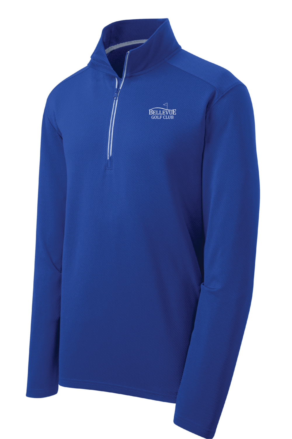 Bellevue Golf Club Men’s Sport-Tek Sport-Wick Textured 1/4 Zip Pullover (6 Color Options) - Image 6