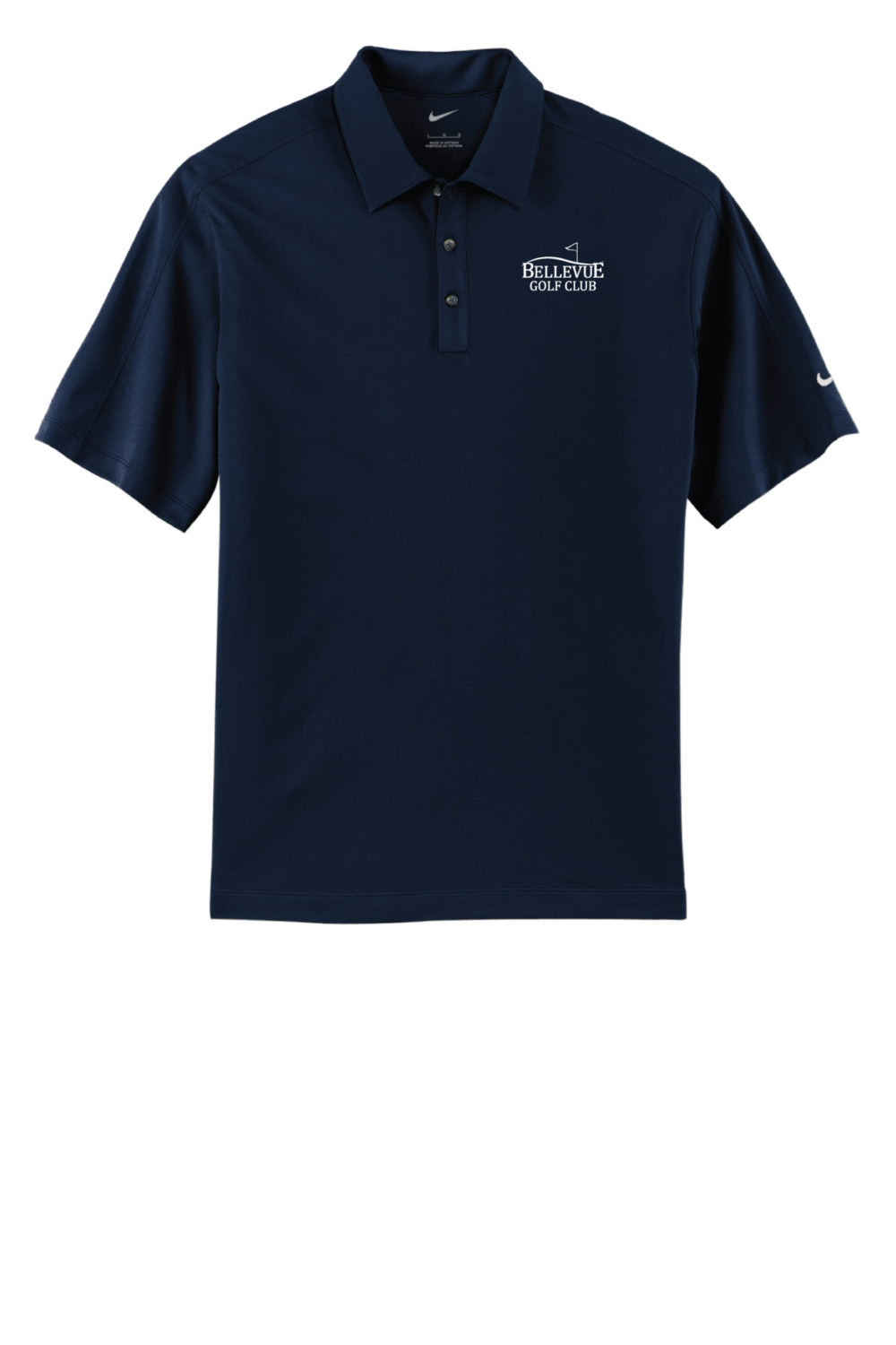 Bellevue Golf Club Men's Nike Tech Sport Dri-FIT Polo (7 Color Options) - Image 3