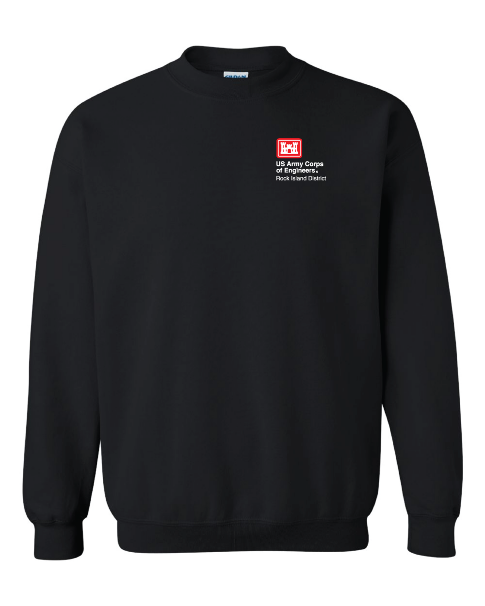 US Army Corp of Engineers Gildan Heavy Blend Crewneck Sweatshirt (6 Color Options)