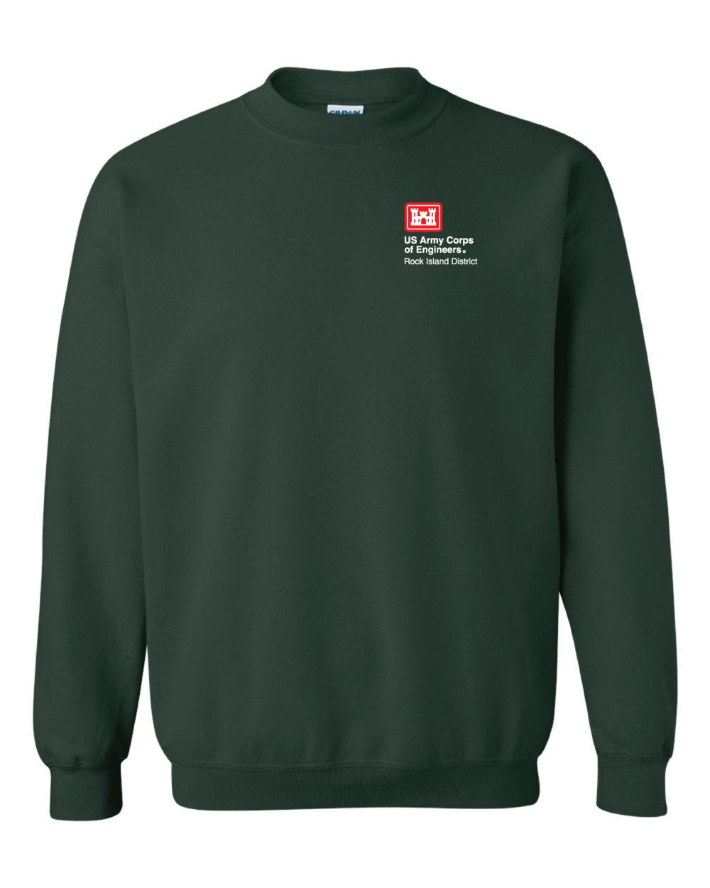 US Army Corp of Engineers Gildan Heavy Blend Crewneck Sweatshirt (6 Color Options) - Image 3