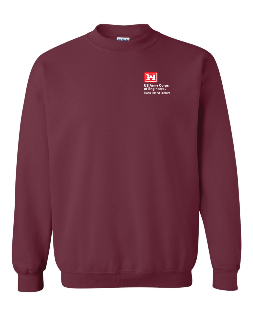 US Army Corp of Engineers Gildan Heavy Blend Crewneck Sweatshirt (6 Color Options) - Image 4