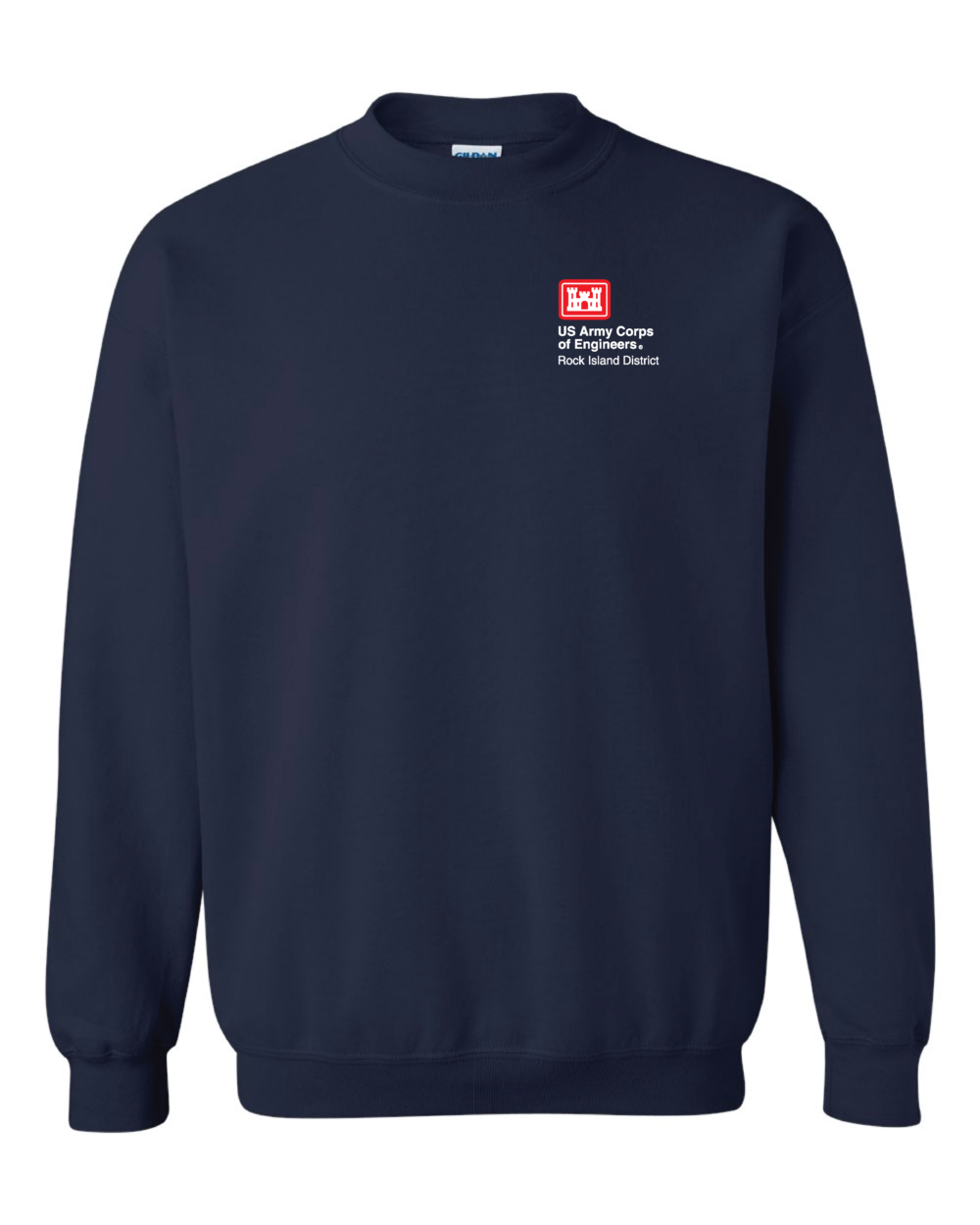 US Army Corp of Engineers Gildan Heavy Blend Crewneck Sweatshirt (6 Color Options) - Image 5