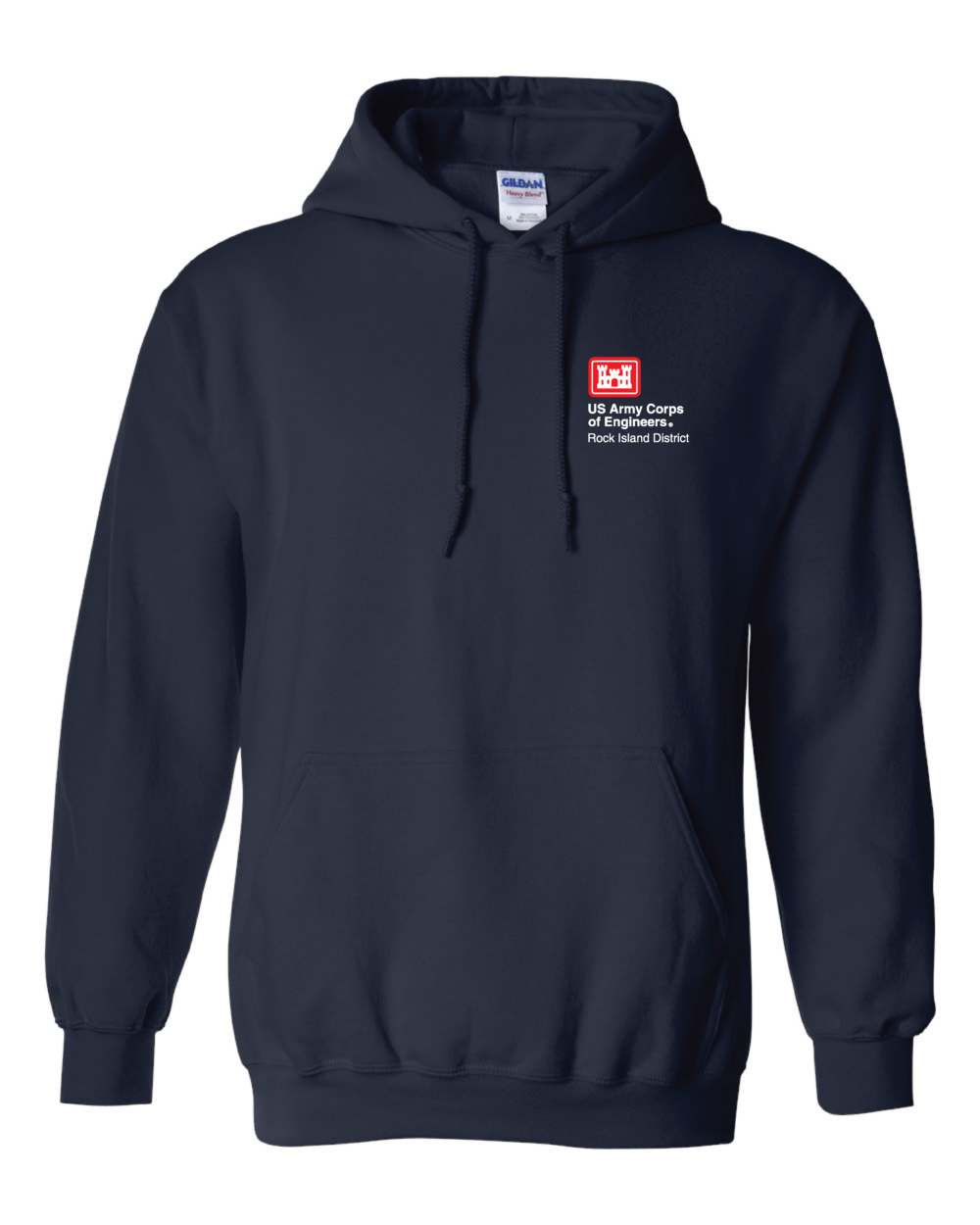 US Army Corp of Engineers Gildan Heavy Blend Hoodie (6 Color Options) - Image 5