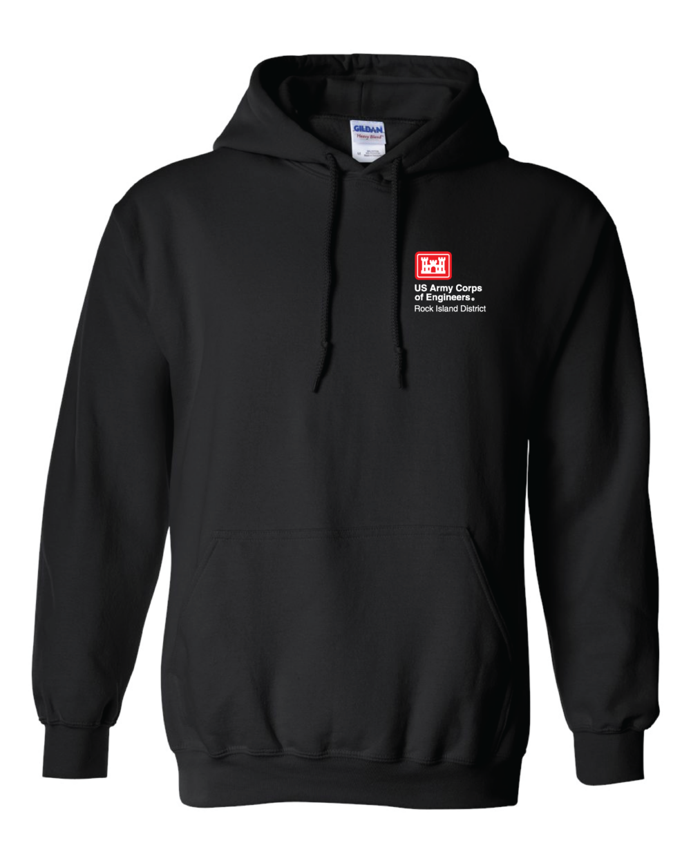 US Army Corp of Engineers Gildan Heavy Blend Hoodie (6 Color Options)
