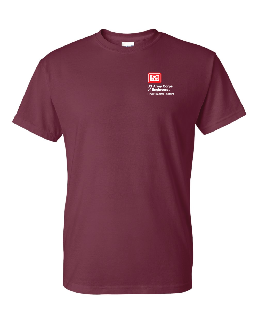US Army Corp of Engineers Gildan Dryblend 50/50 T-Shirt (6 Color Options) - Image 4