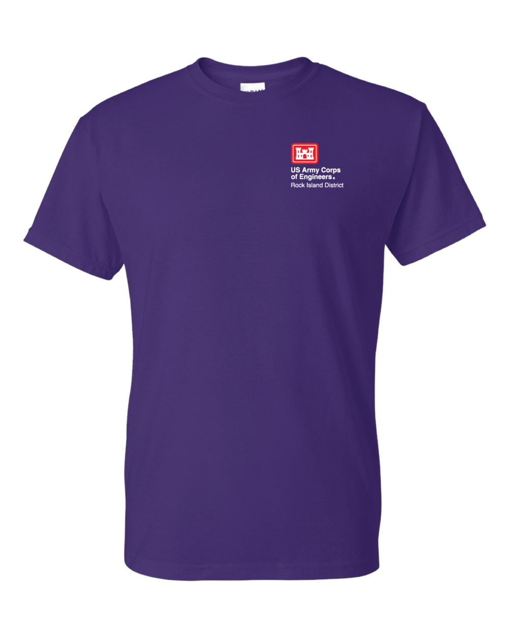 US Army Corp of Engineers Gildan Dryblend 50/50 T-Shirt (6 Color Options) - Image 6