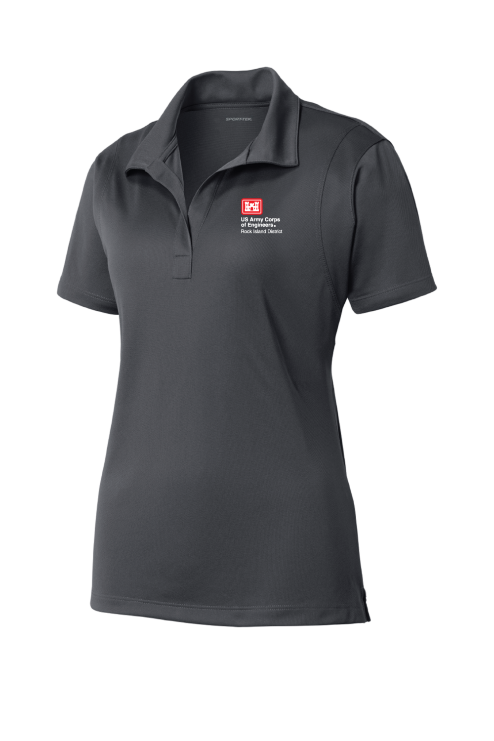 US Army Corp of Engineers Sport-Tek Ladies Micropique Sport-Wick Polo (6 Color Options) - Image 2