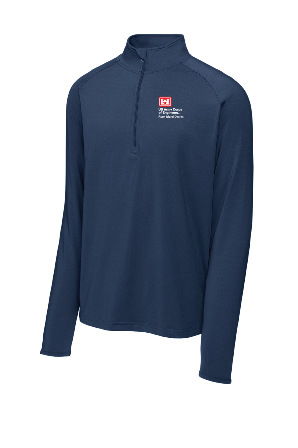 US Army Corp of Engineers Sport-Tek Unisex Sport-Wick Stretch 1/4 Zip Pullover (5 Color Options) - Image 5