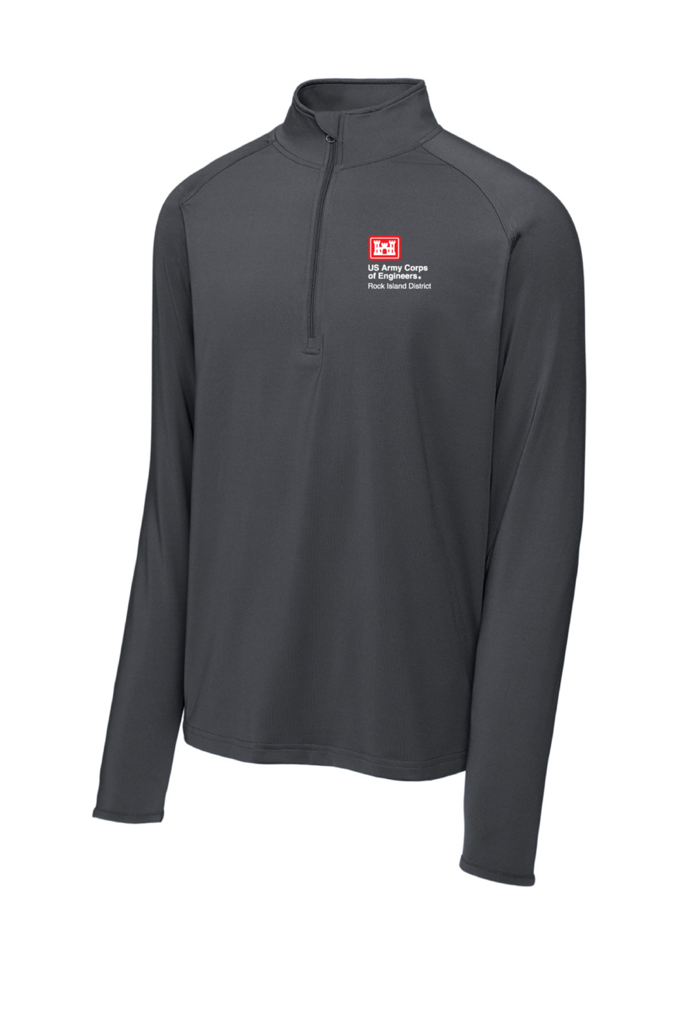 US Army Corp of Engineers Sport-Tek Unisex Sport-Wick Stretch 1/4 Zip Pullover (5 Color Options) - Image 2