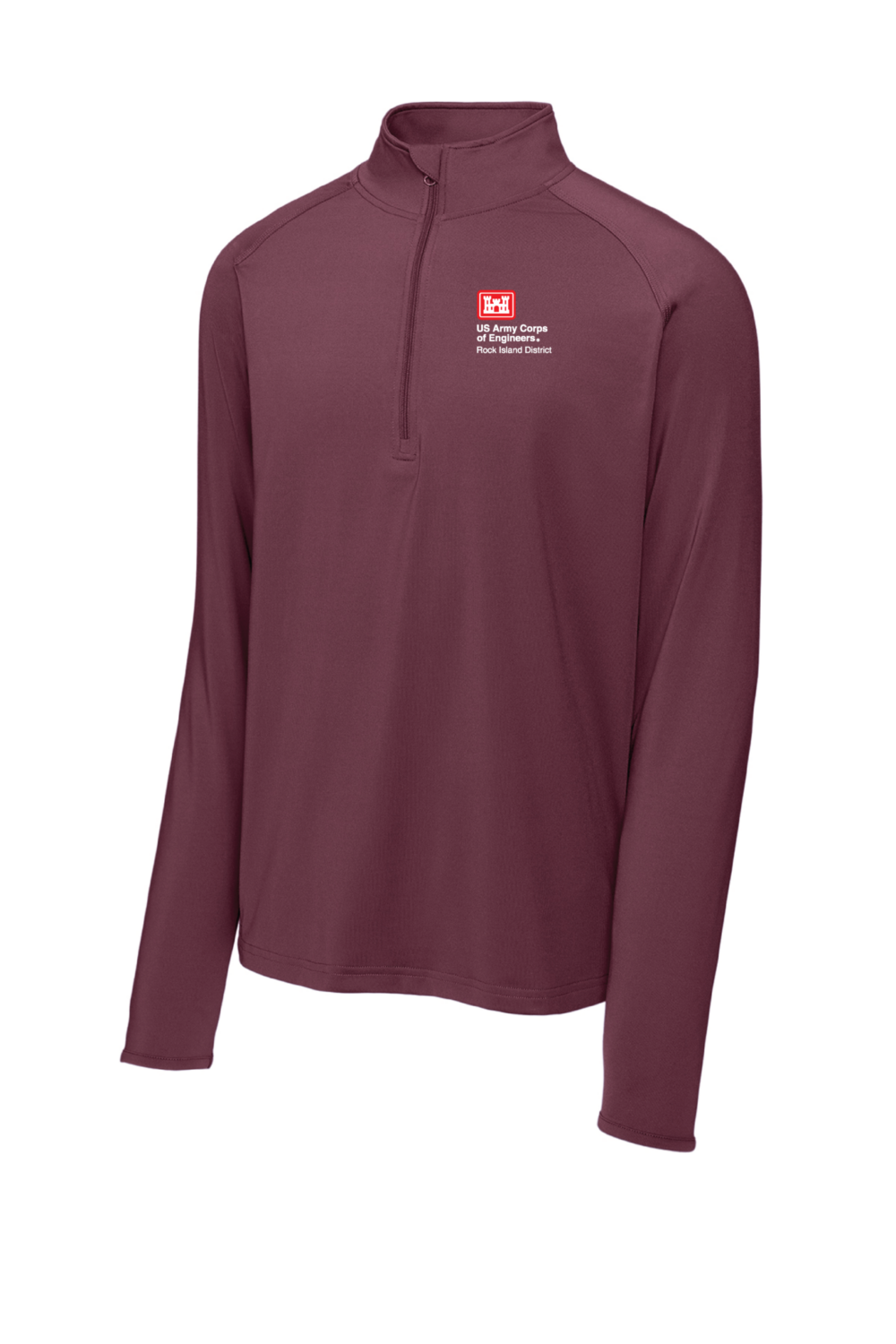 US Army Corp of Engineers Sport-Tek Unisex Sport-Wick Stretch 1/4 Zip Pullover (5 Color Options) - Image 4
