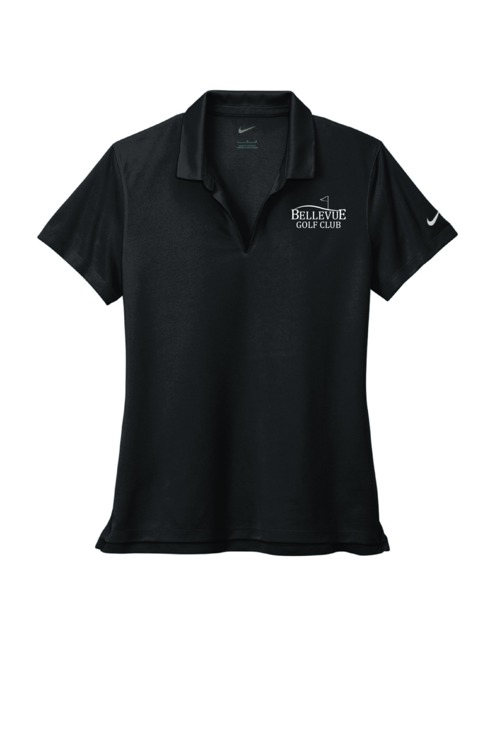 Bellevue Golf Club Nike Ladies Dri-FIT Micro Pique 2.0 Polo (20 Color Options) - Image 2