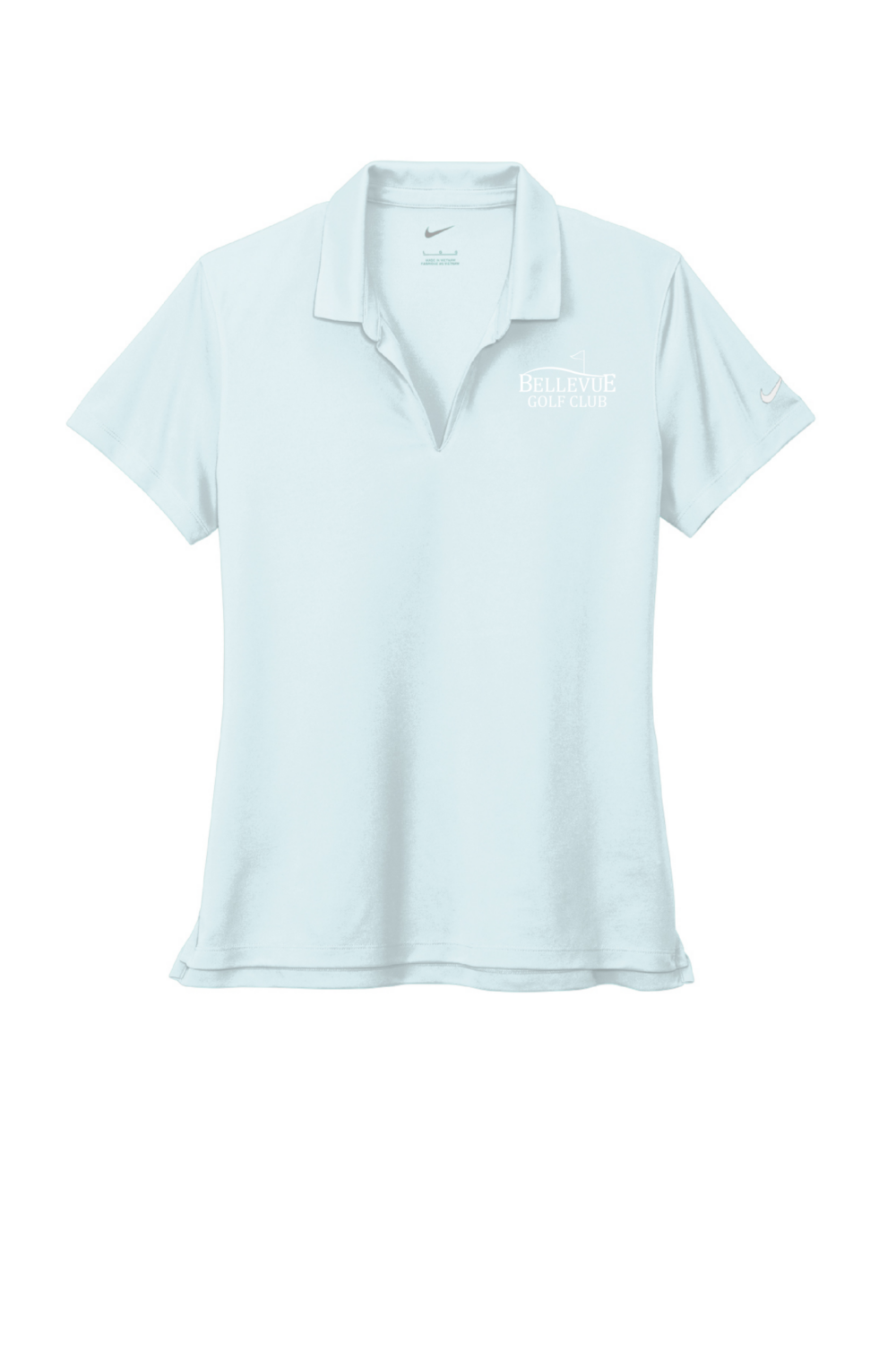 Bellevue Golf Club Nike Ladies Dri-FIT Micro Pique 2.0 Polo (20 Color Options) - Image 3