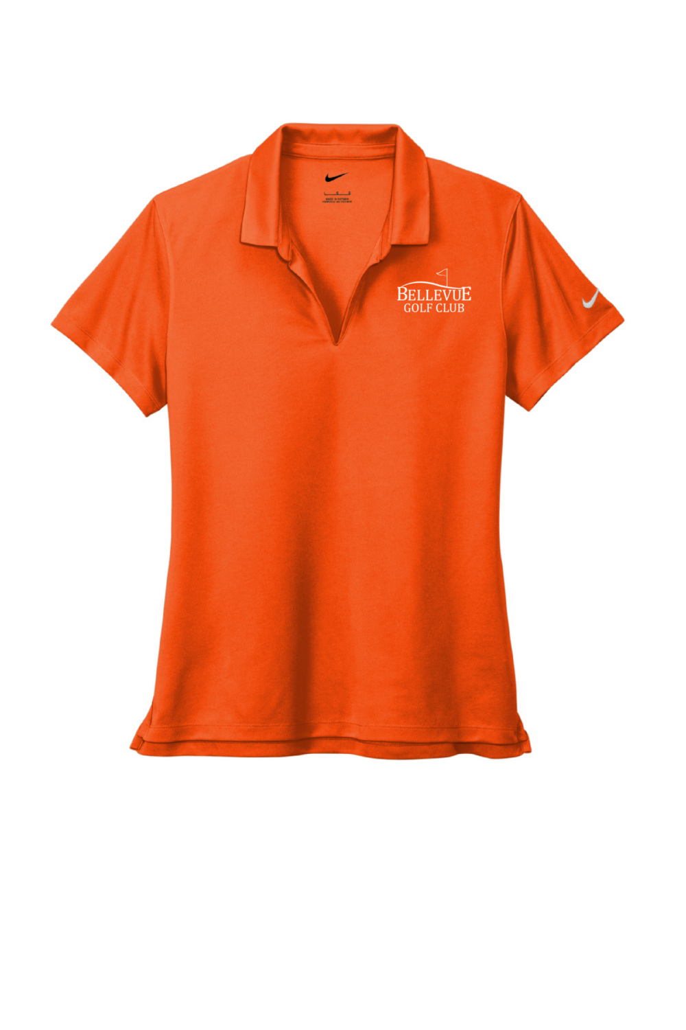 Bellevue Golf Club Nike Ladies Dri-FIT Micro Pique 2.0 Polo (20 Color Options) - Image 4