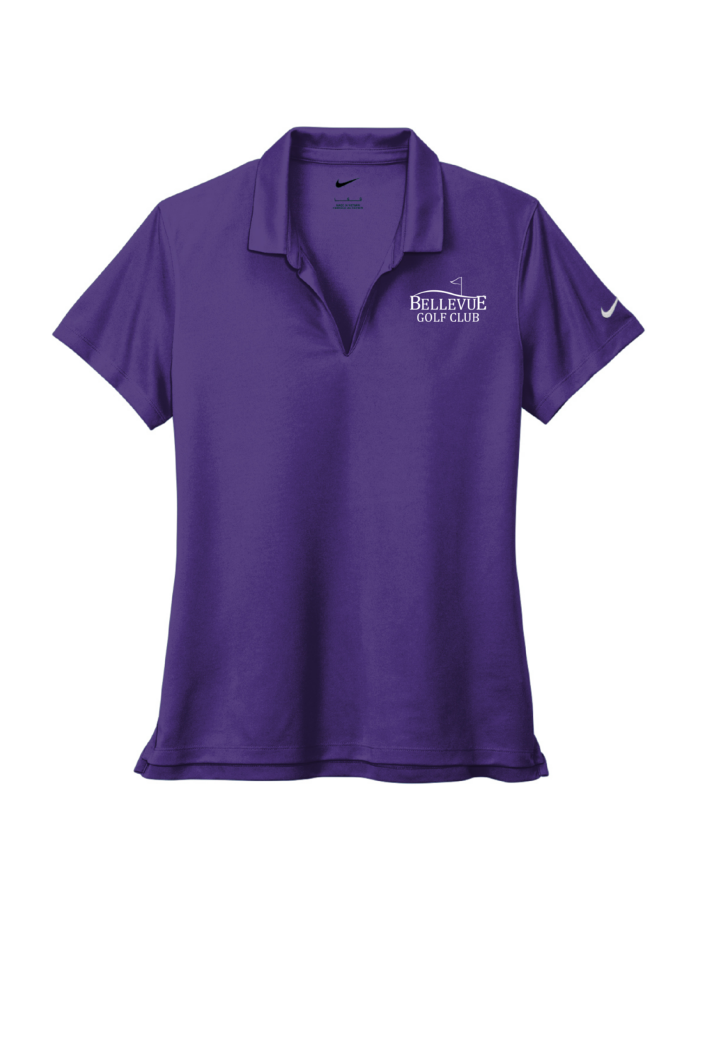 Bellevue Golf Club Nike Ladies Dri-FIT Micro Pique 2.0 Polo (20 Color Options) - Image 6