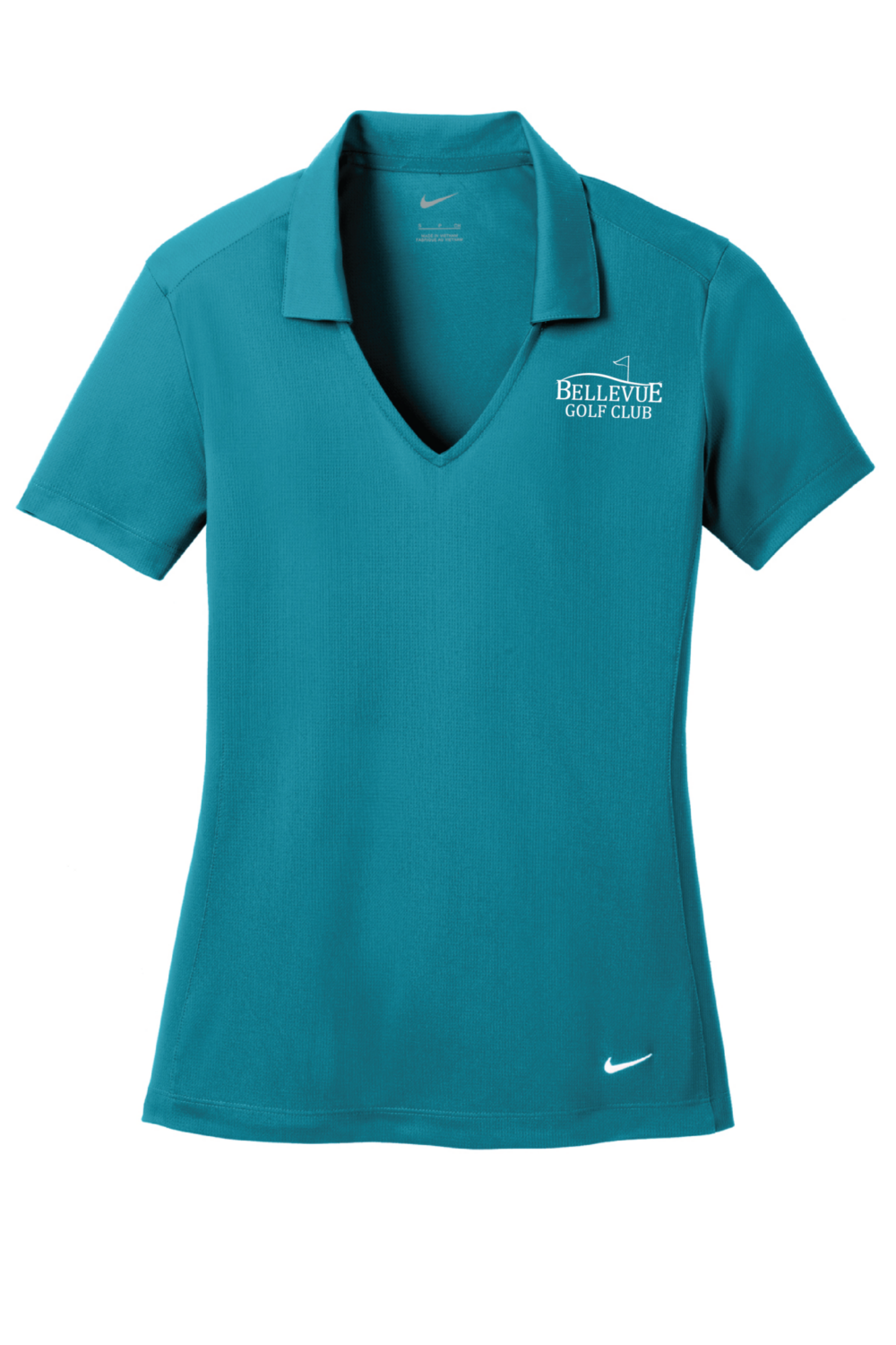Bellevue Golf Club Nike Ladies Dri-FIT Vertical Mesh Polo (12 Color Options) - Image 3