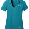 Bellevue Golf Club Nike Ladies Dri-FIT Vertical Mesh Polo (12 Color Options) - Image 3