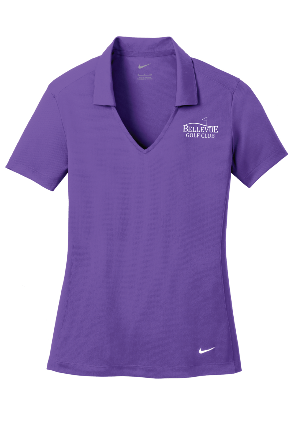 Bellevue Golf Club Nike Ladies Dri-FIT Vertical Mesh Polo (12 Color Options) - Image 6