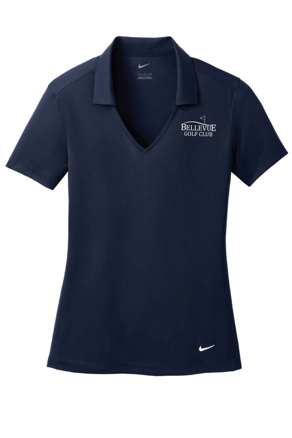 Bellevue Golf Club Nike Ladies Dri-FIT Vertical Mesh Polo (12 Color Options) - Image 8