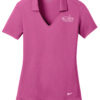 Bellevue Golf Club Nike Ladies Dri-FIT Vertical Mesh Polo (12 Color Options) - Image 10