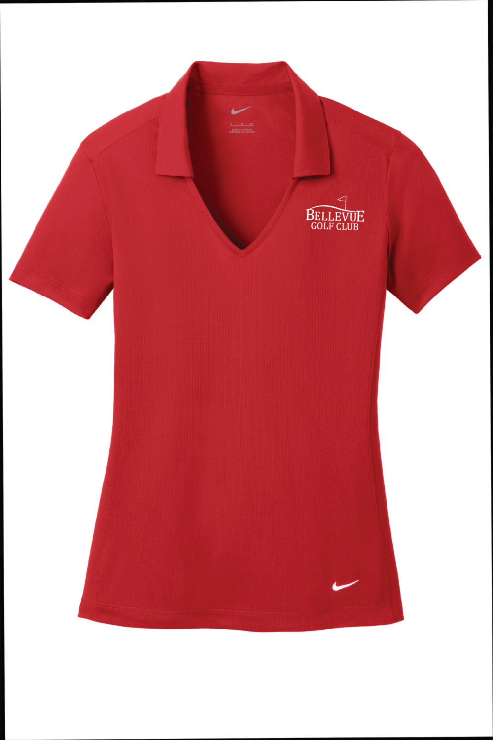 Bellevue Golf Club Nike Ladies Dri-FIT Vertical Mesh Polo (12 Color Options) - Image 11
