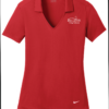 Bellevue Golf Club Nike Ladies Dri-FIT Vertical Mesh Polo (12 Color Options) - Image 11