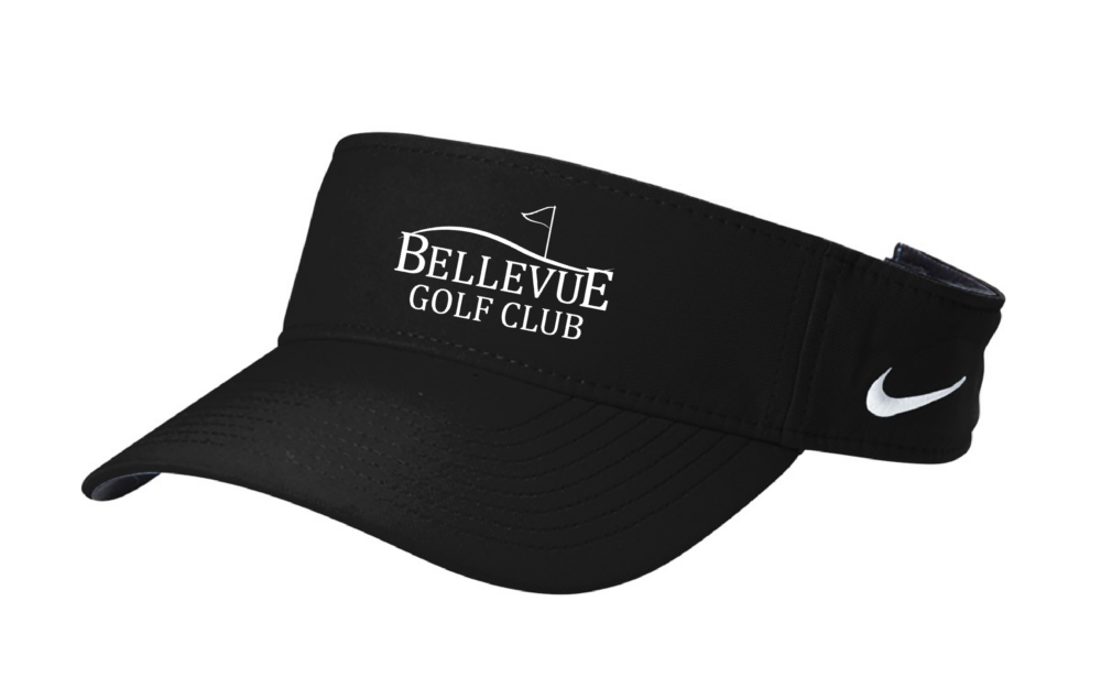 Bellevue Golf Club Unisex Nike Dri-FIT Team Performance Visor (8 Color Options) - Image 3