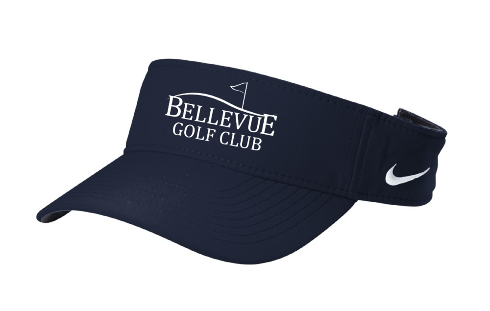 Bellevue Golf Club Unisex Nike Dri-FIT Team Performance Visor (8 Color Options) - Image 5