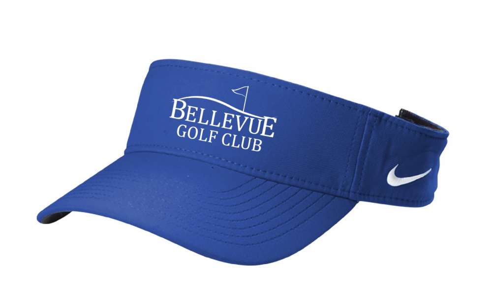 Bellevue Golf Club Unisex Nike Dri-FIT Team Performance Visor (8 Color Options) - Image 7