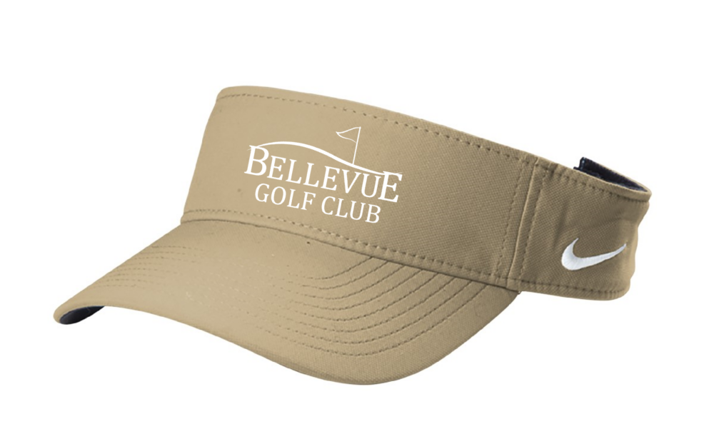 Bellevue Golf Club Unisex Nike Dri-FIT Team Performance Visor (8 Color Options) - Image 9