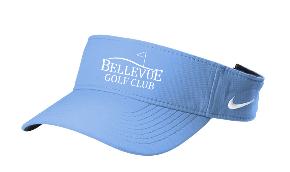 Bellevue Golf Club Unisex Nike Dri-FIT Team Performance Visor (8 Color Options) - Image 13
