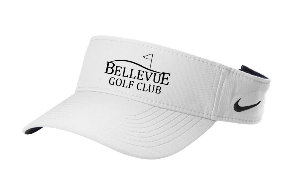Bellevue Golf Club Unisex Nike Dri-FIT Team Performance Visor (8 Color Options) - Image 15