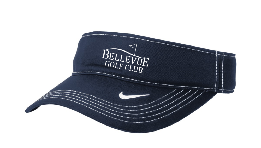 Bellevue Golf Club Women's Nike Dri-FIT Ace Visor (4 Color Options) - Image 5