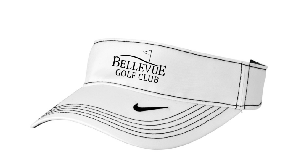 Bellevue Golf Club Women's Nike Dri-FIT Ace Visor (4 Color Options) - Image 7