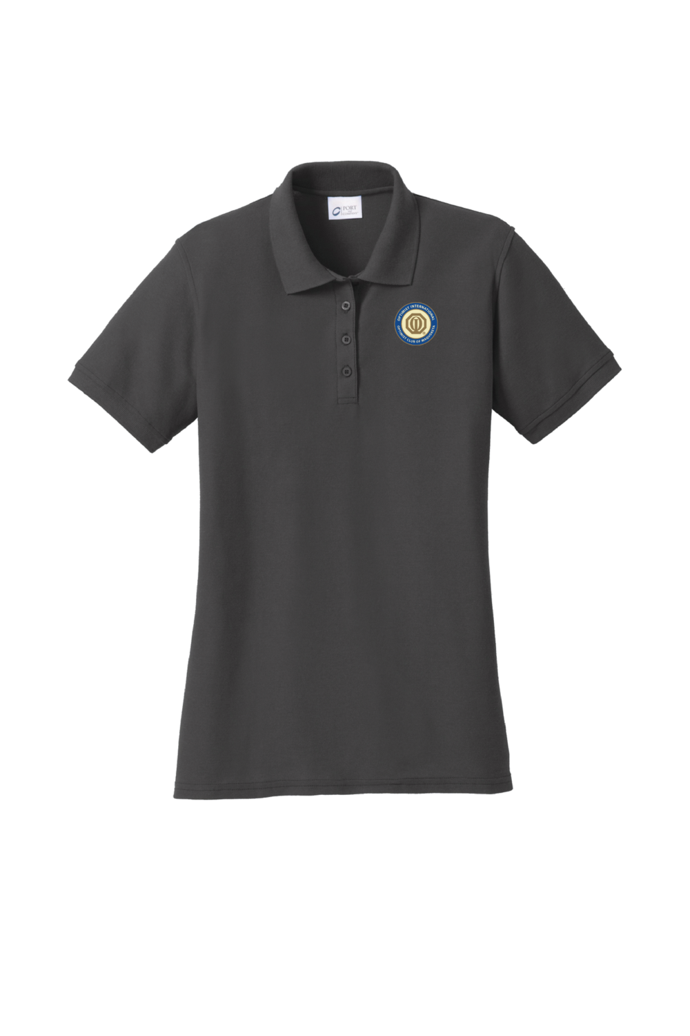 2025 Maquoketa Optimist Club Ladies Port & Company Core Blend Pique Polo (6 Color Options) - Image 2