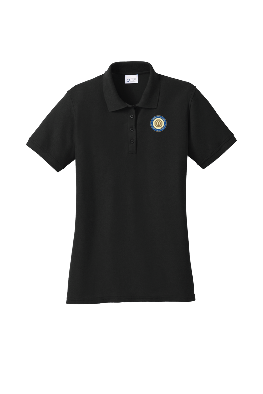 2025 Maquoketa Optimist Club Ladies Port & Company Core Blend Pique Polo (6 Color Options) - Image 4