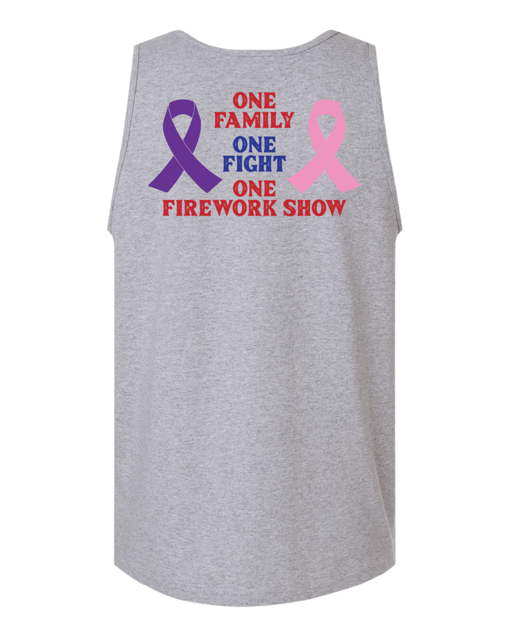 2025 Reed Farm Fireworks Adult Unisex Gildan Ultra Cotton Tank Top (2 Color Options) - Image 4