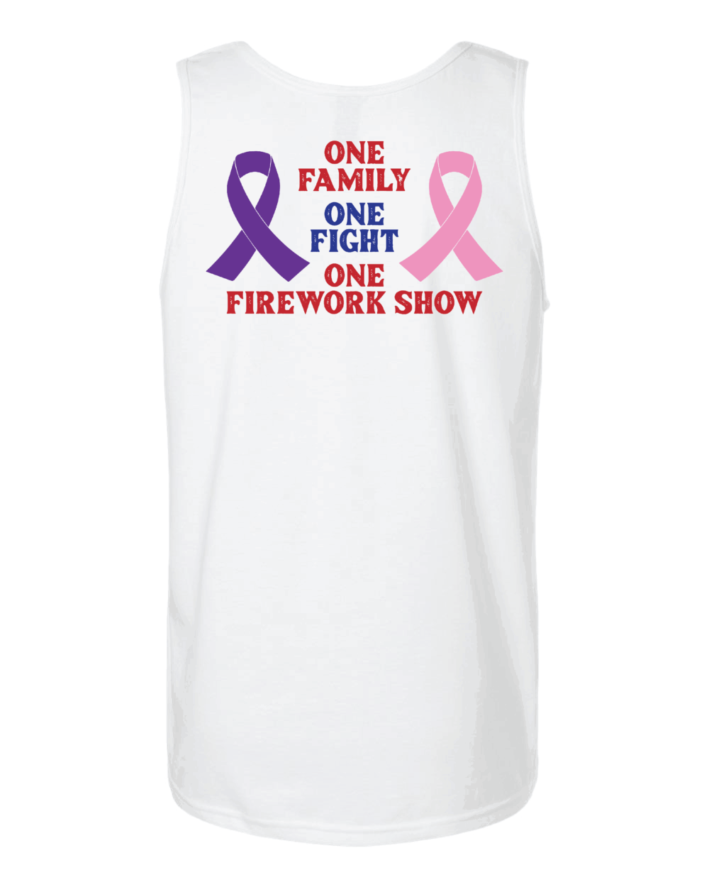 2025 Reed Farm Fireworks Adult Unisex Gildan Ultra Cotton Tank Top (2 Color Options) - Image 2