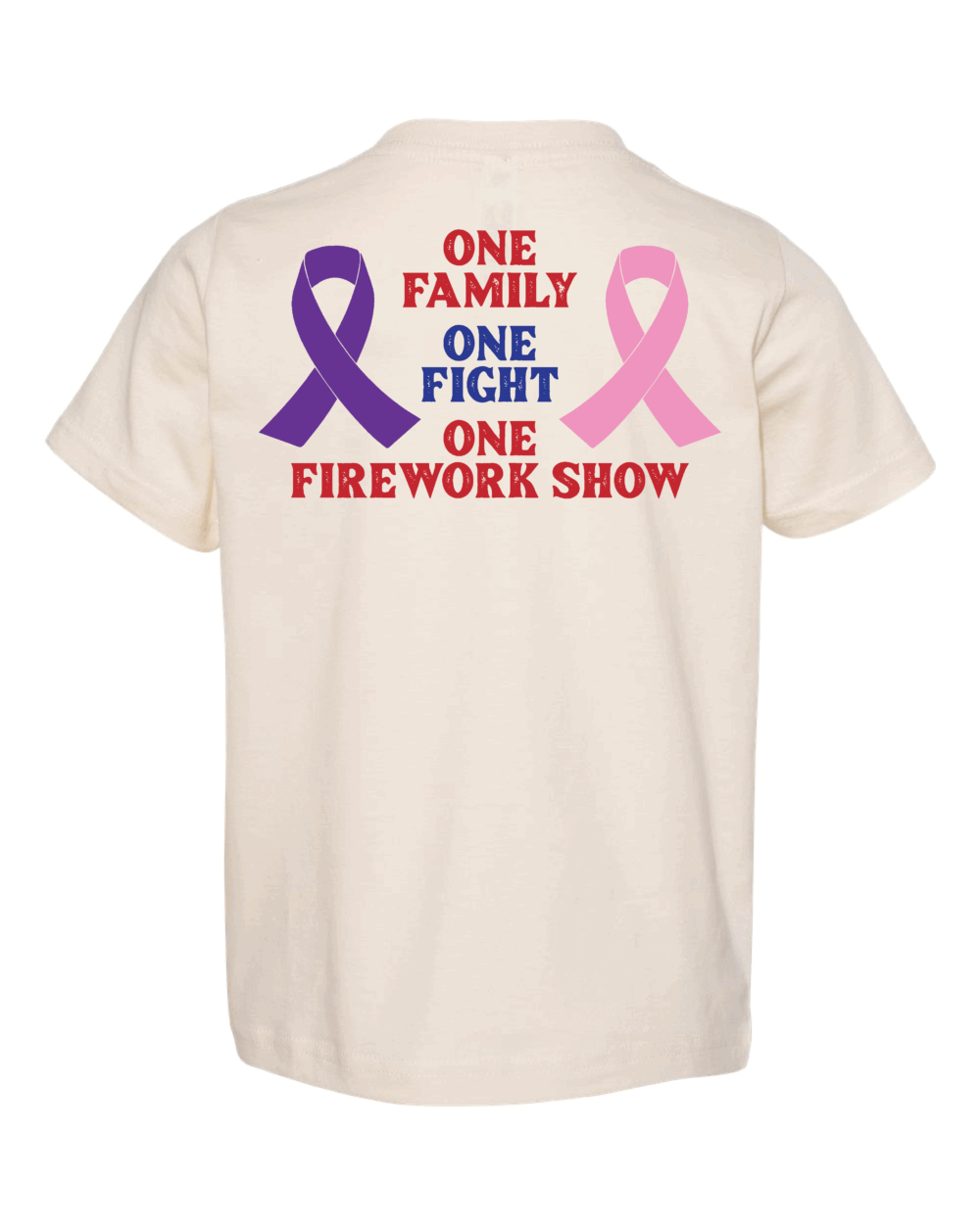2025 Reed Farm Fireworks Toddler Rabbit Skins Fine Jersey T-Shirt (3 Color Options) - Image 4