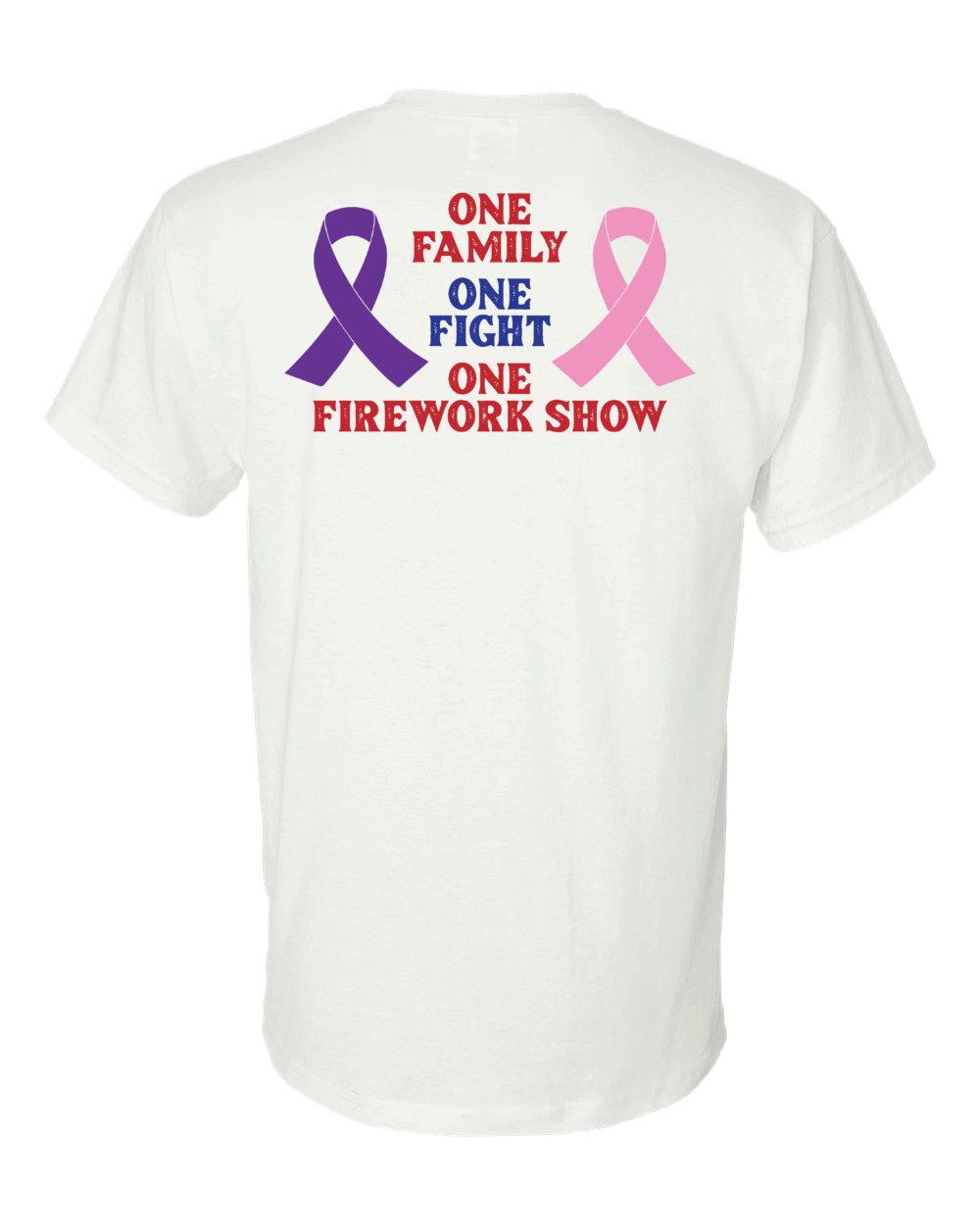 2025 Reed Farm Fireworks Adult Gildan DryBlend T-Shirt (2 Color Options) - Image 2