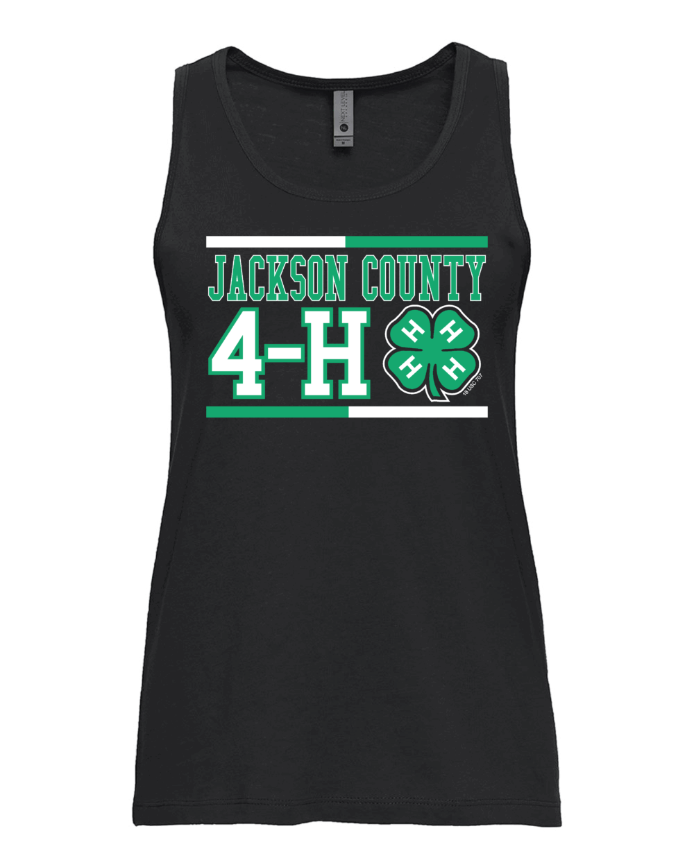 Jackson County 4-H Women's Cotton Tank (2 Color Options) - Image 2