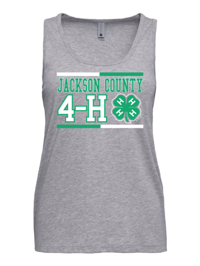 Jackson County 4-H Women's Cotton Tank (2 Color Options)