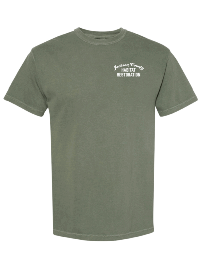 Jackson County Habitat Restoration Fundraiser Adult Moss Comfort Colors Garment-Dyed Heavyweight T-Shirt