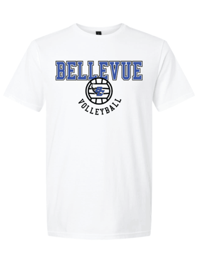 2025 Bellevue Comets Volleyball Fundraiser Youth Gildan Softstyle T-Shirt (4 Color Options)