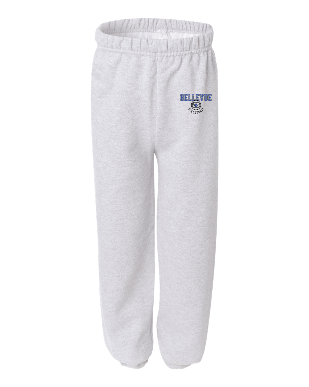 2025 Bellevue Comets Volleyball Fundraiser Youth Jerzees NuBlend Sweatpants (2 Color Options) - Image 2