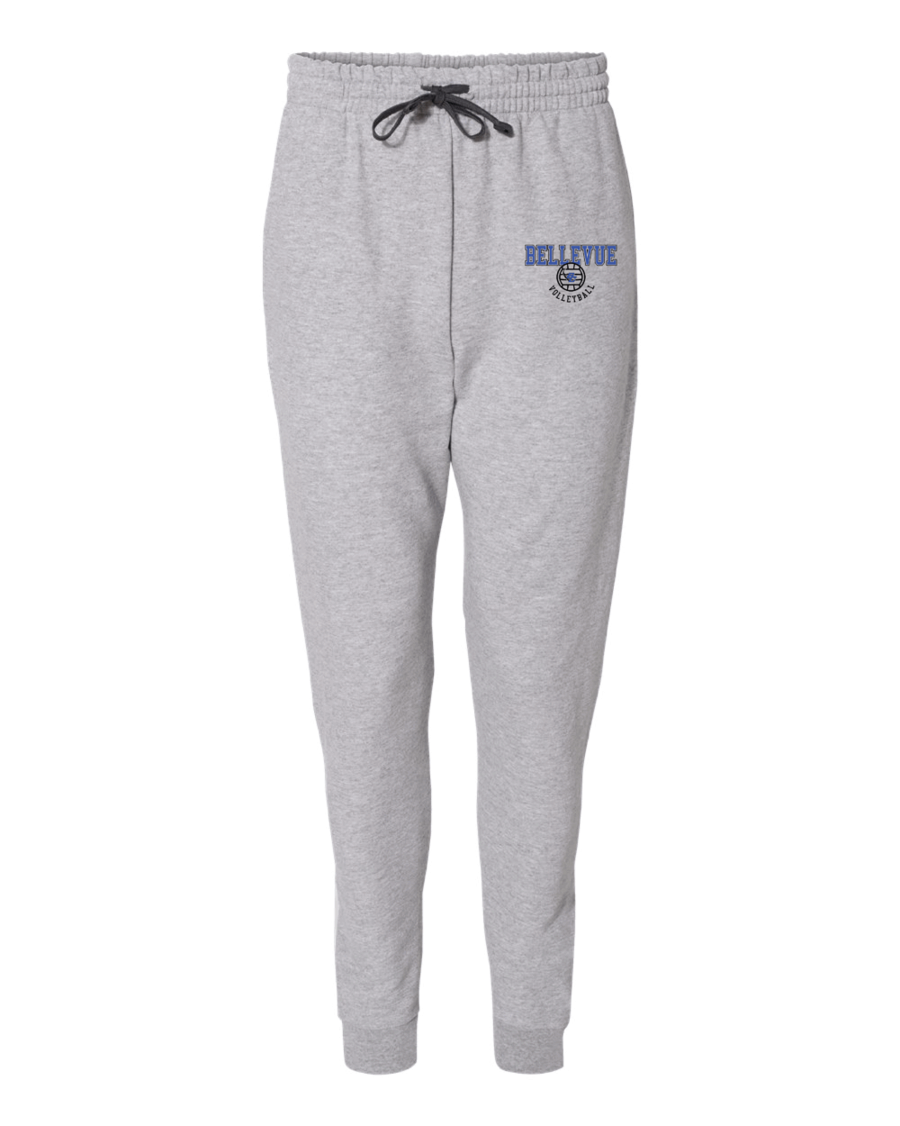 2025 Bellevue Comets Volleyball Fundraiser Athletic Heather Adult Jerzees NuBlend Joggers