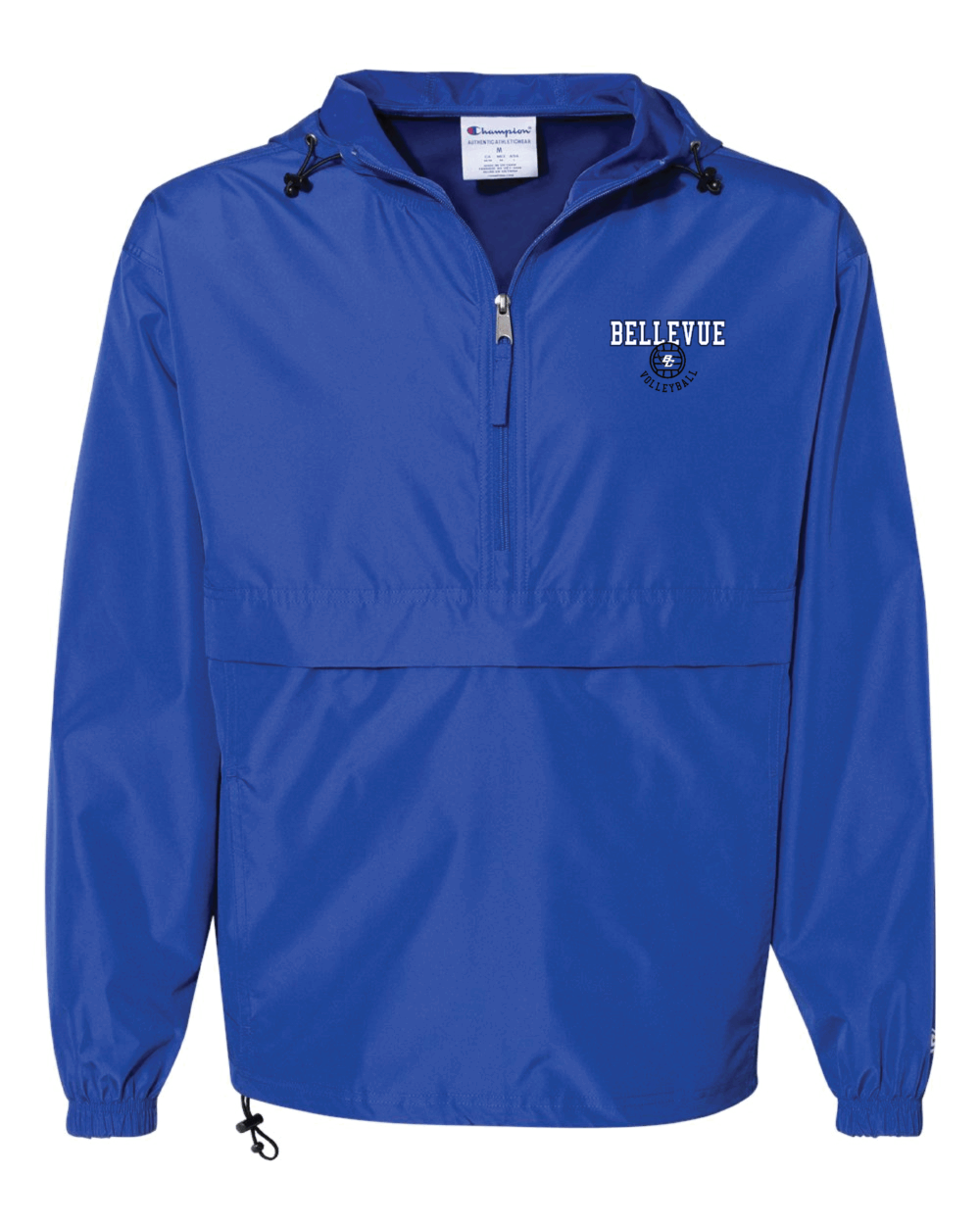 2025 Bellevue Comets Volleyball Fundraiser Adult Champion Packable Anorak Jacket (2 Color Options)
