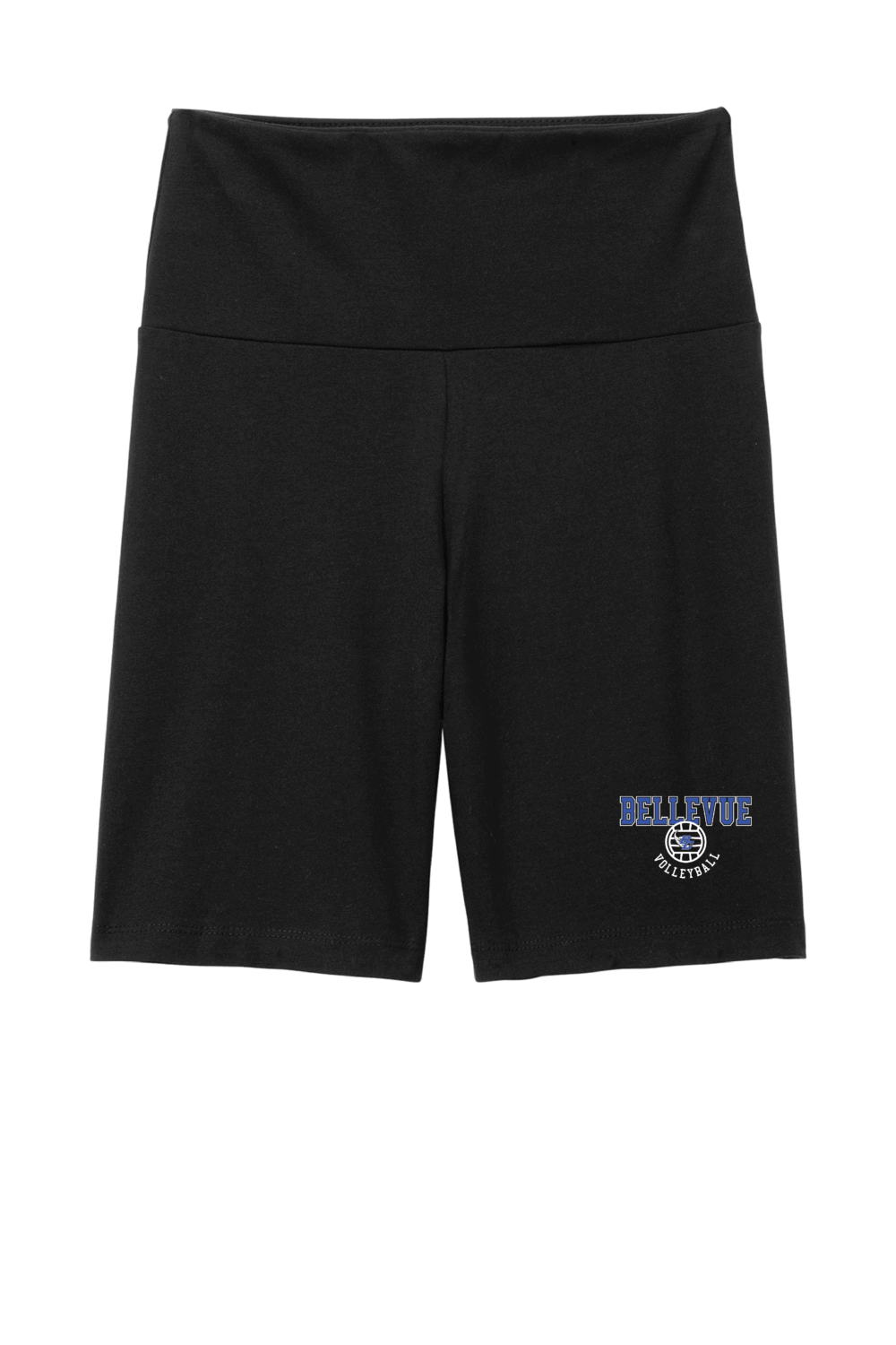 2025 Bellevue Comets Volleyball Fundraiser Women's District Flex High-Waist Bike Short