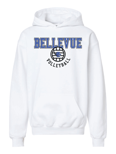2025 Bellevue Comets Volleyball Fundraiser Youth Gildan Softstyle Midweight Hoodie (3 Color Options)