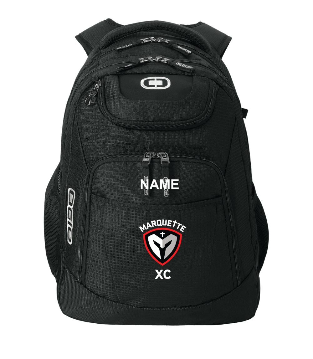 2025 Marquette Catholic Defenders Cross Country Black/Silver OGIO Excelsior Pack - Image 2
